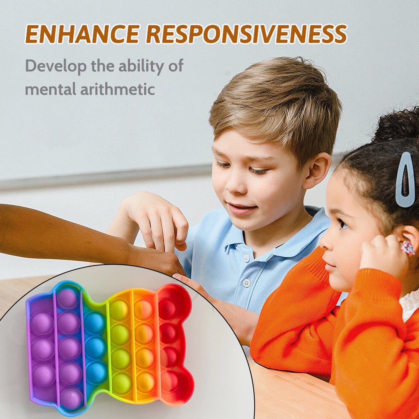 Rainbow Bear It toy for kids