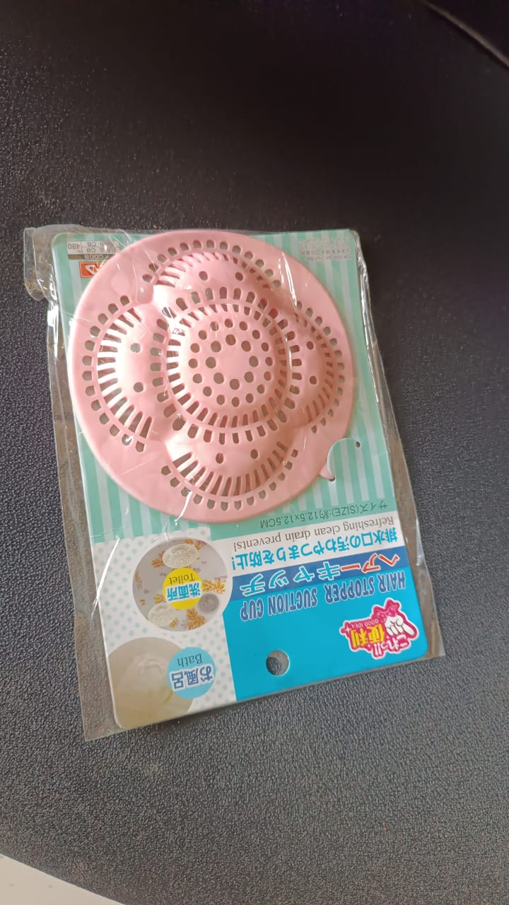 Multipurpose Silicone Sink Drain Hair Catcher and Filter Cover (1 Pc)