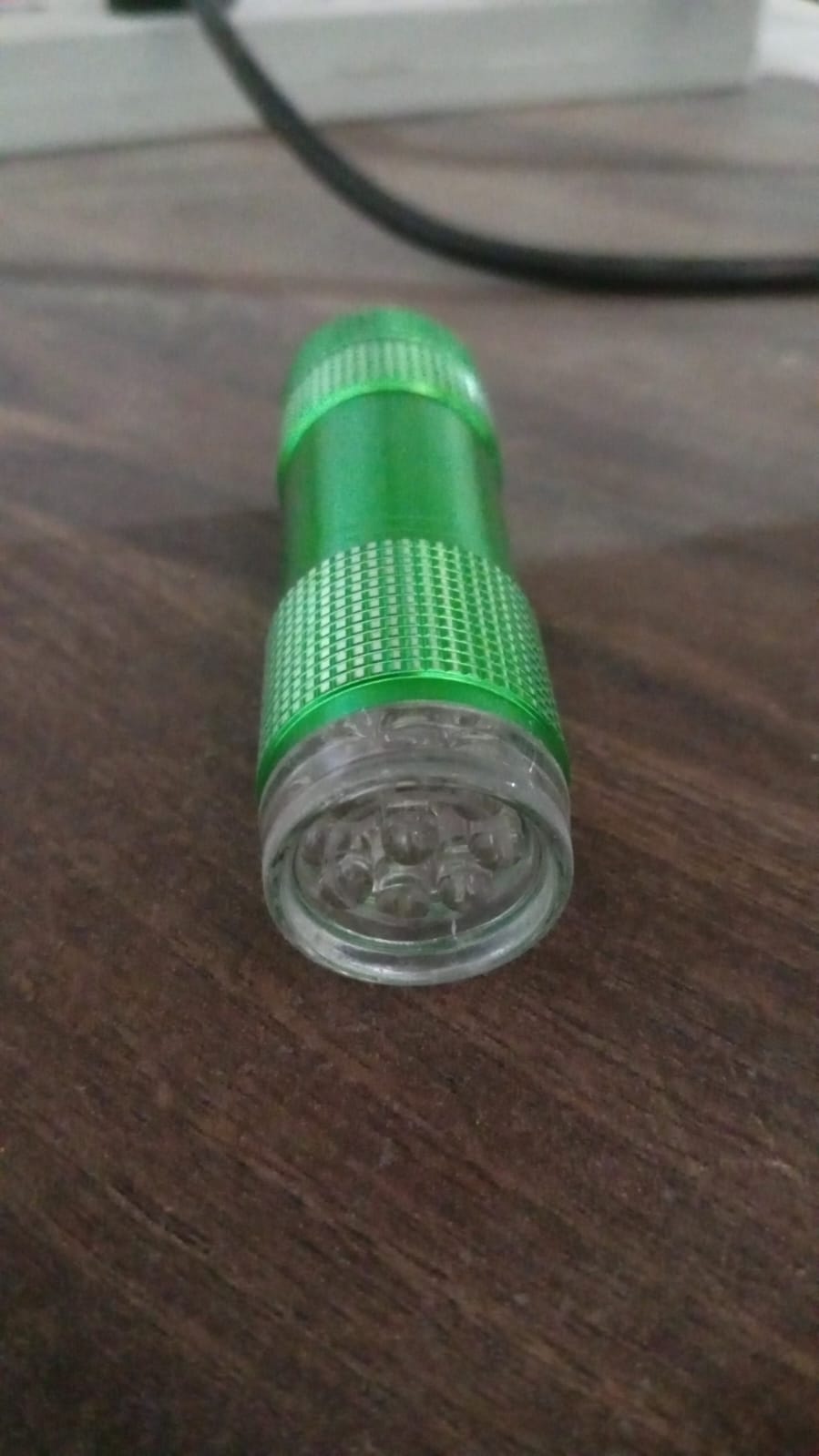 Super-Bright Mini 9 LED Bulb Pocket Torches - Small Torch Flashlight for Camping, Hiking, DIY, Travelling, Outdoors and More 3 Battery operated (Battery not included / 1 pc)