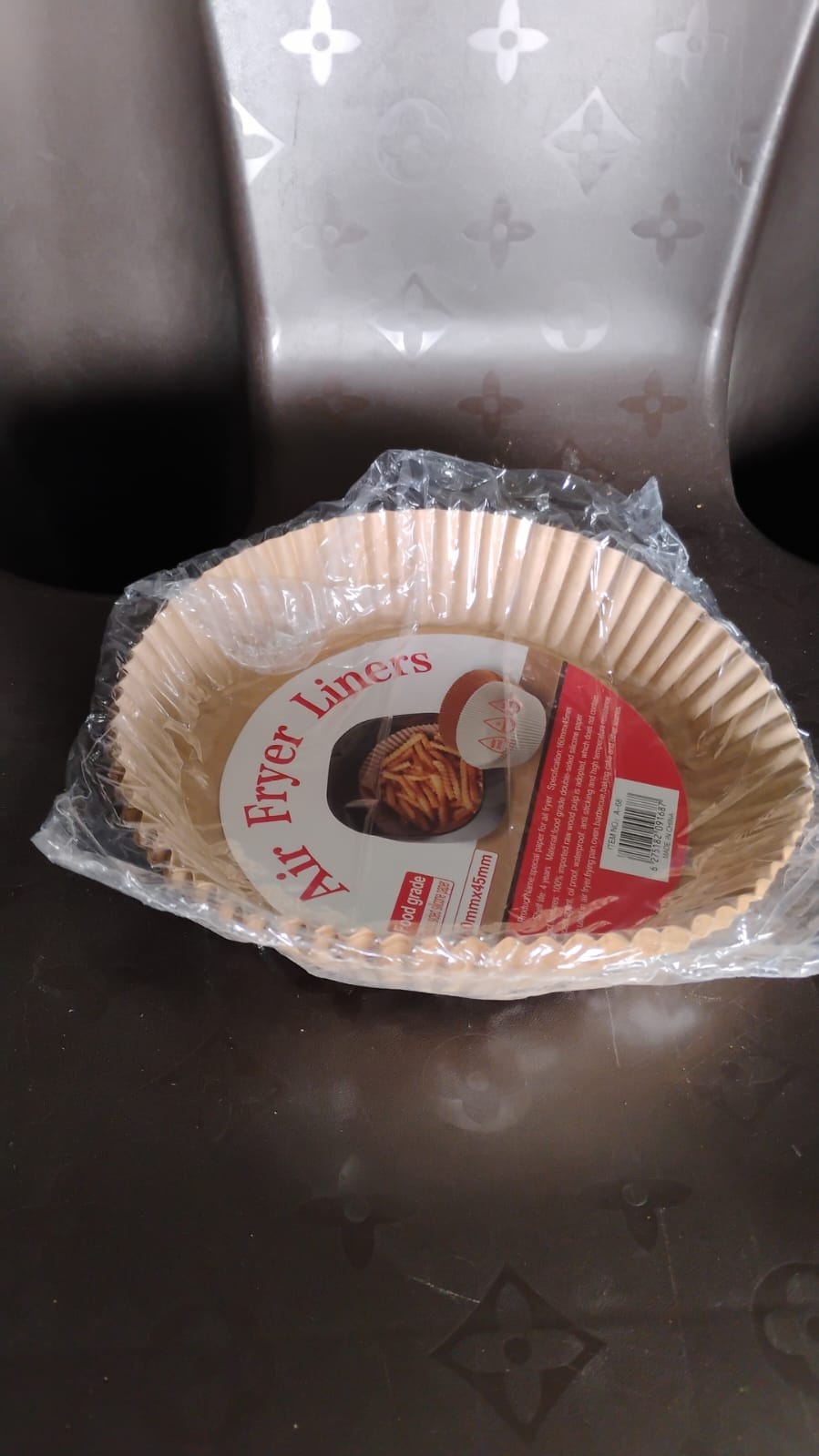 Round Air Fryer Disposable Paper Liner (50 Pcs Set / 160mmx45mm)