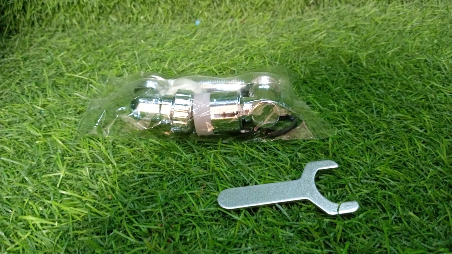 Splash Faucet Filter – 180° Rotating Sprayer, Double O-Ring, Movable Water-Saving Sink Aerator Extender (Loose)