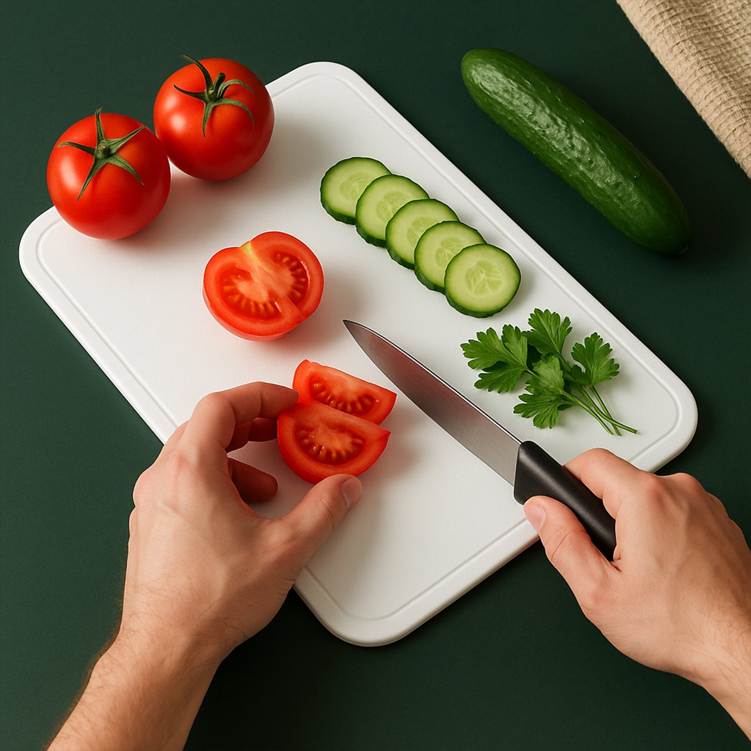 Multipurpose Plastic Cutting Board
