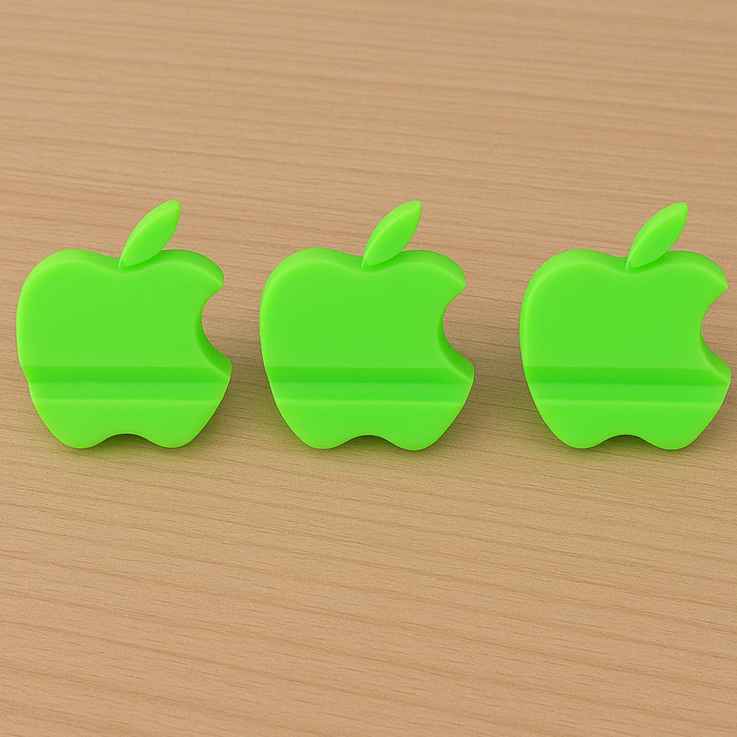 Apple Shape Mobile Phone Stand Set 