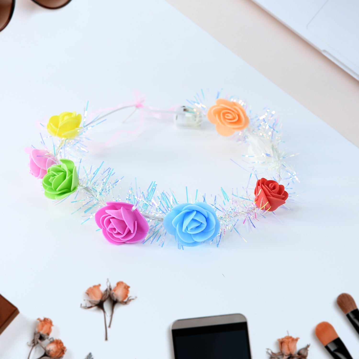 Glow Petal LED Crown