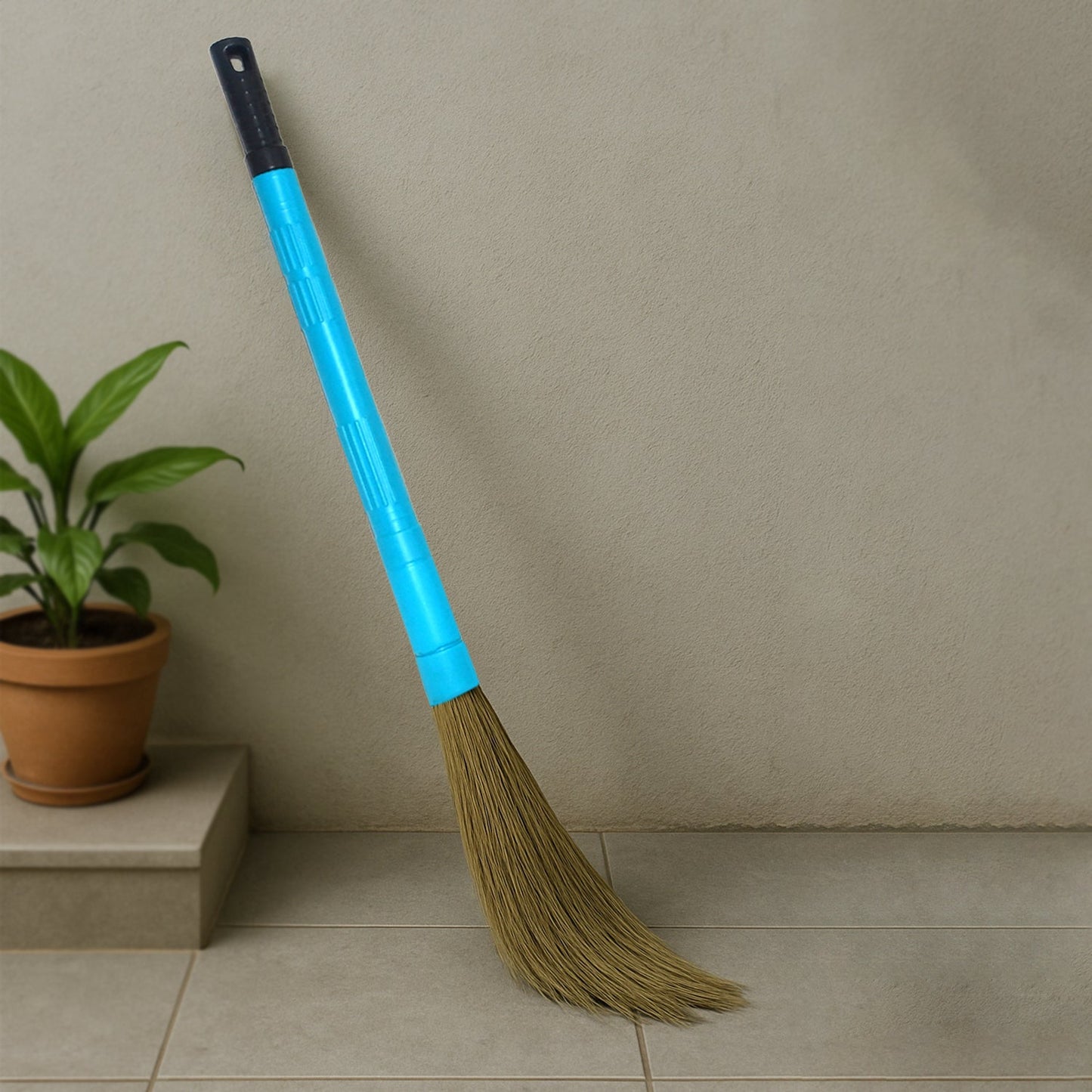 Pro Clean Expandable Floor Broom with Plastic Handle