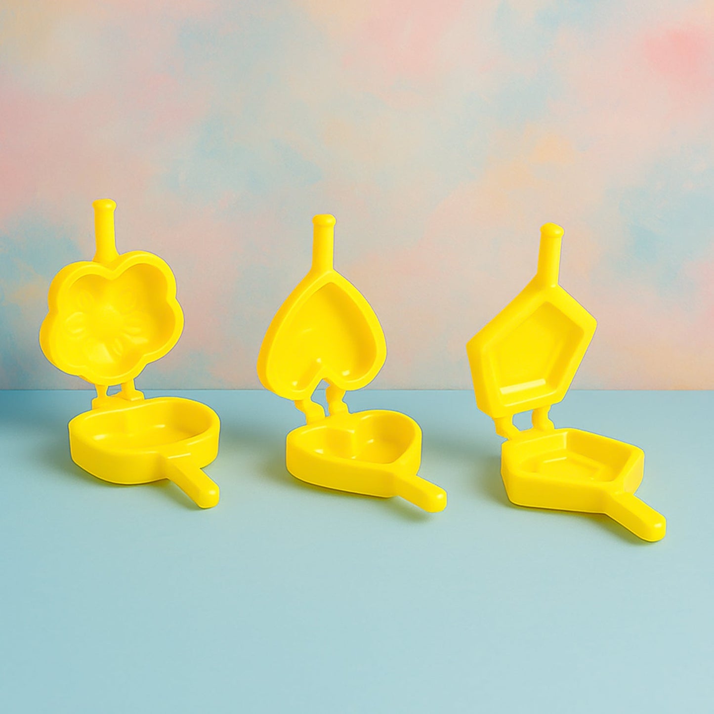 Plastic Cookie Cutter Mould Set (6 Pc)