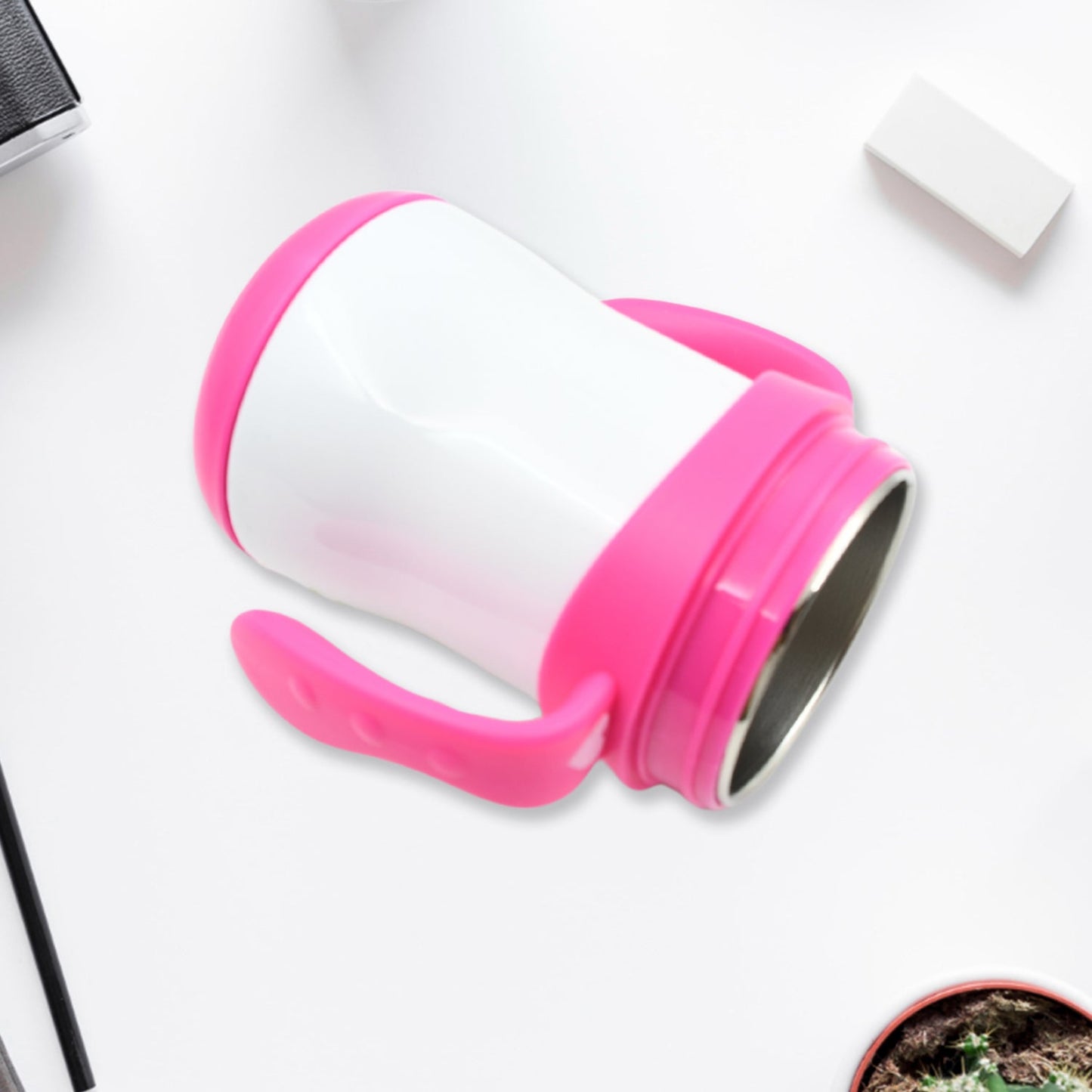 Vacuum Stainless Steel Water Bottle With Carry Handle & Straw Fridge Water Bottle Double Wall, Leak Proof, Rust Proof, Cold &amp; Hot | Leak Proof | Office Bottle | Gym | Home | Kitchen | Hiking | Trekking | Travel Bottle, Tumbler (280 ML)