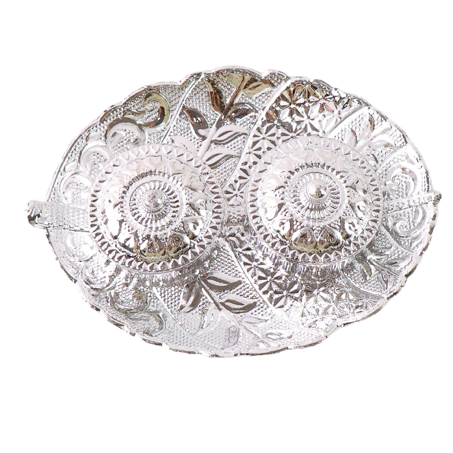 Leaf Shape Special Puja Thali (1 Pc / Mix Design)