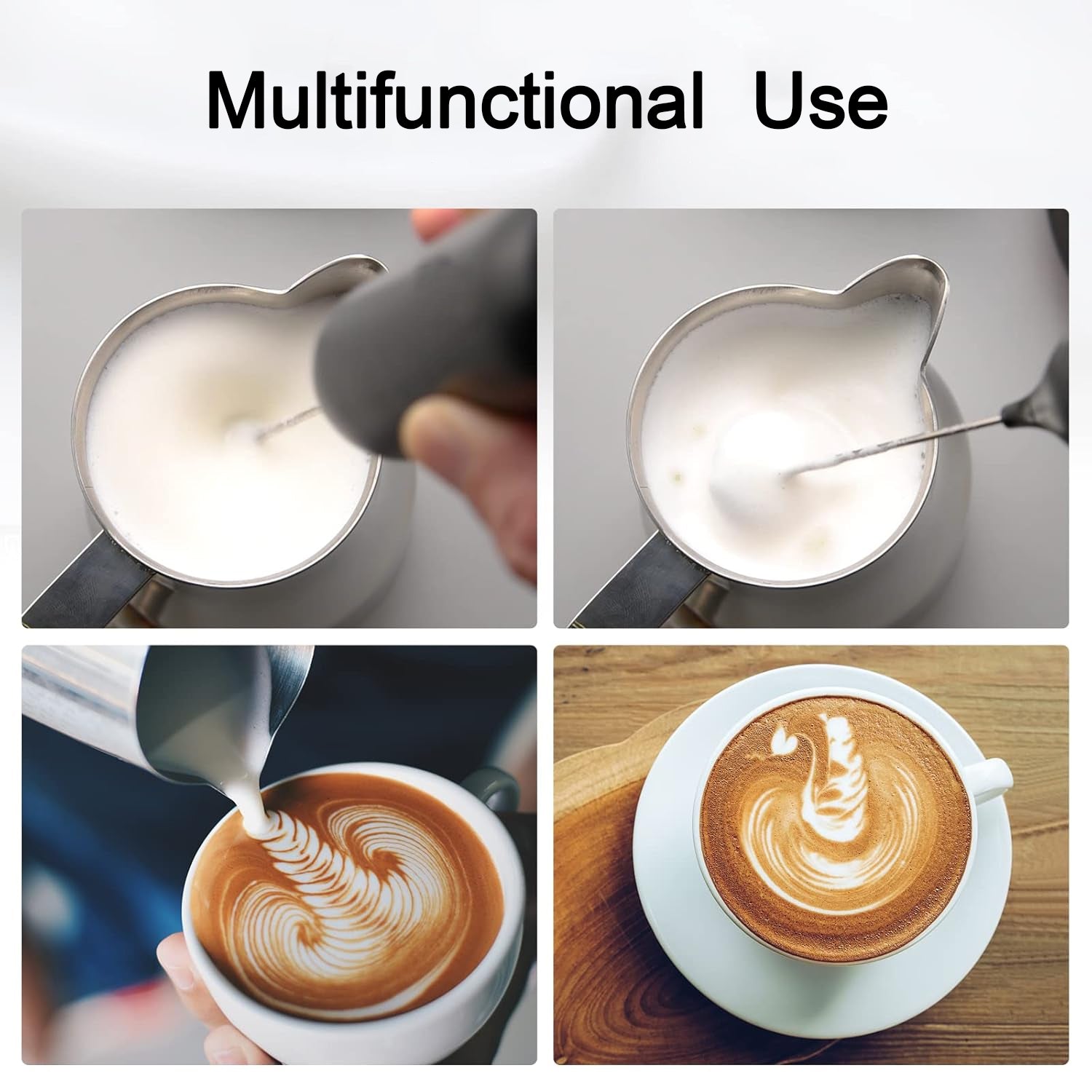 Latte Lux Stainless Milk Frother