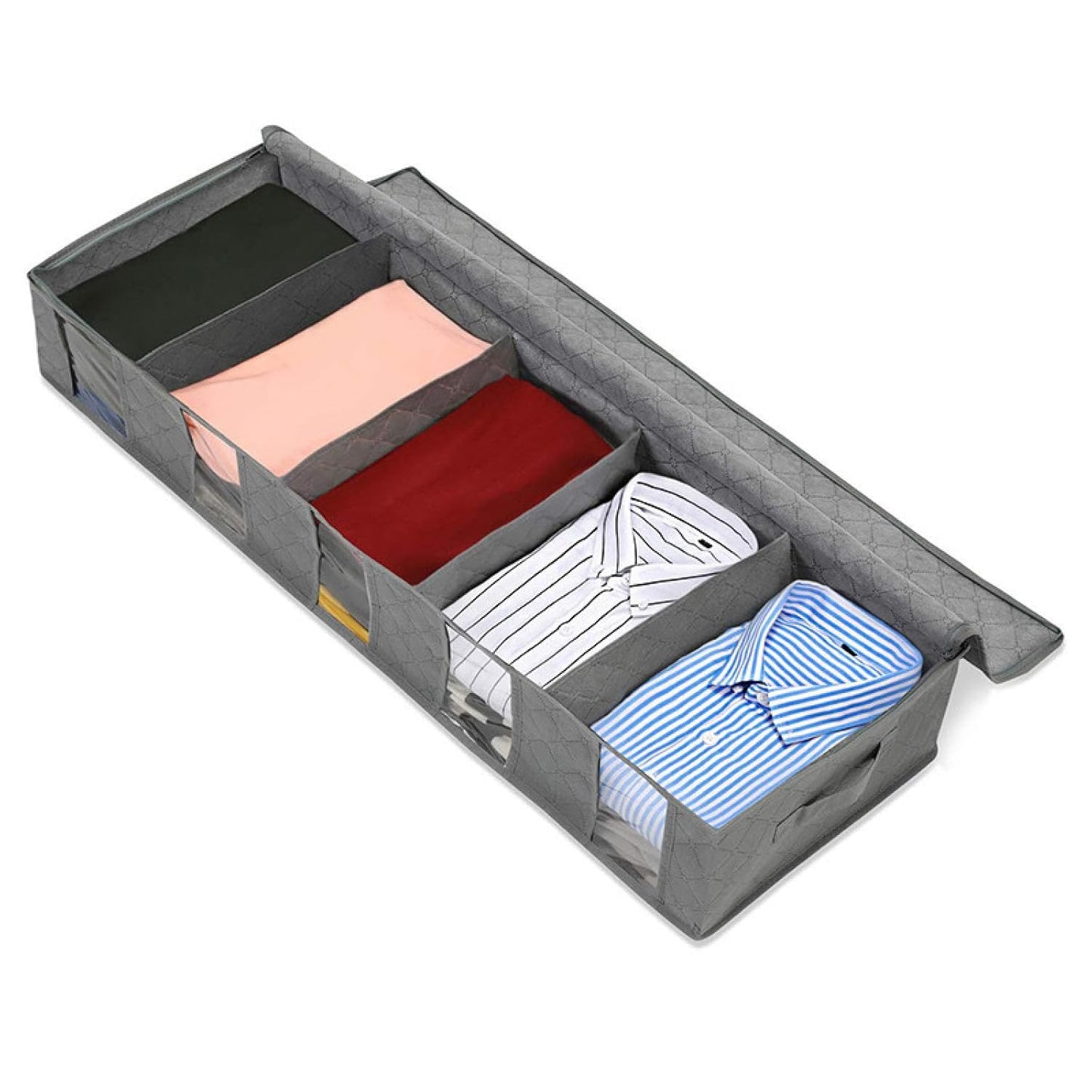 Low Stack Foldable Storage Bin