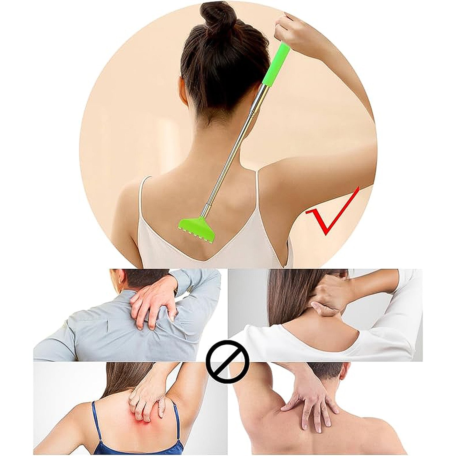 Extendable Khujli Stick 