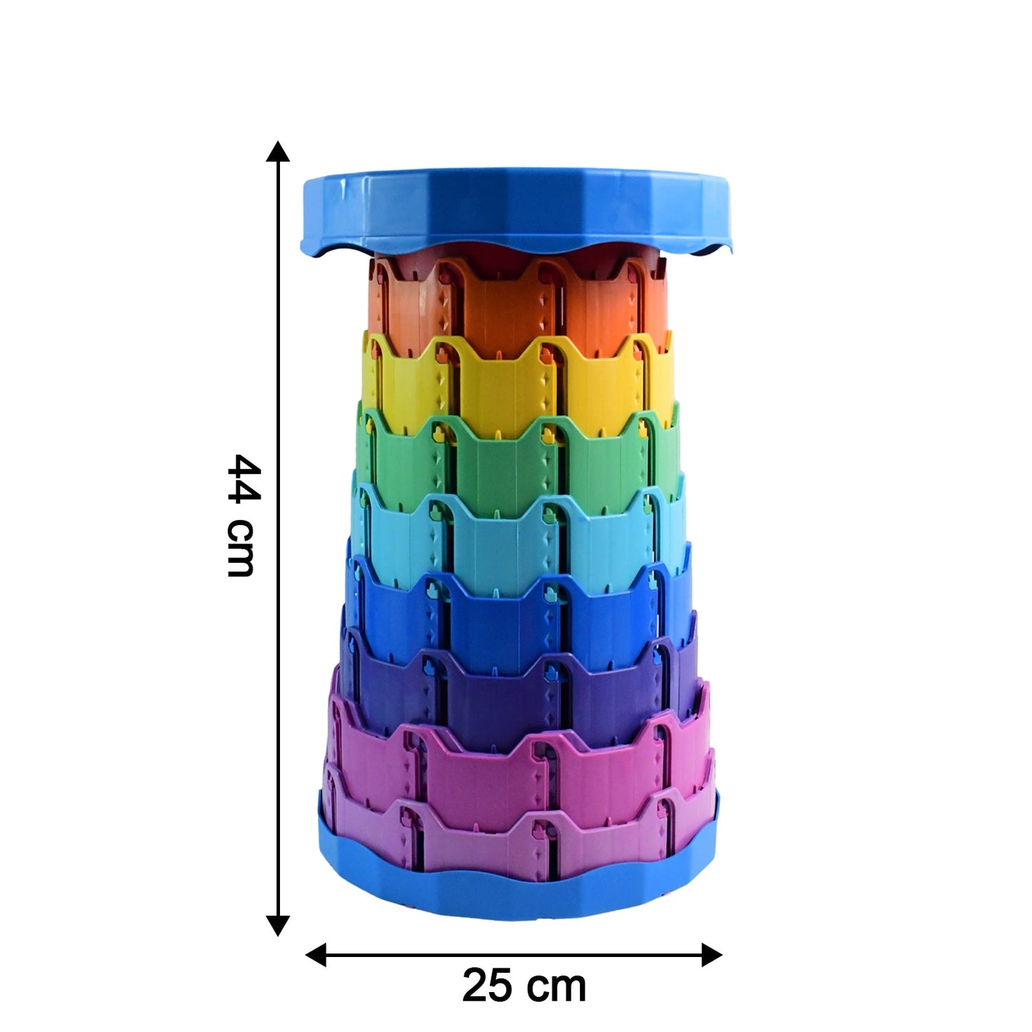 Portable Telescopic Folding Stool (1 Pc)