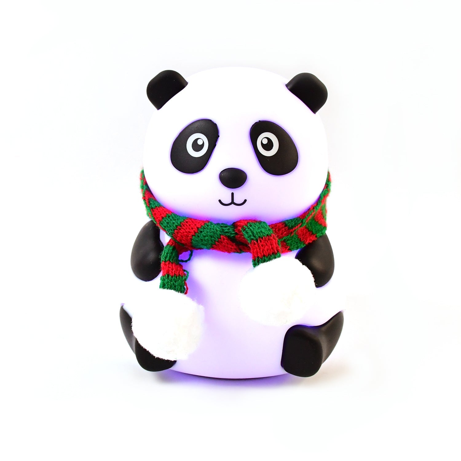 7 Color LED Silicone Panda Lamp