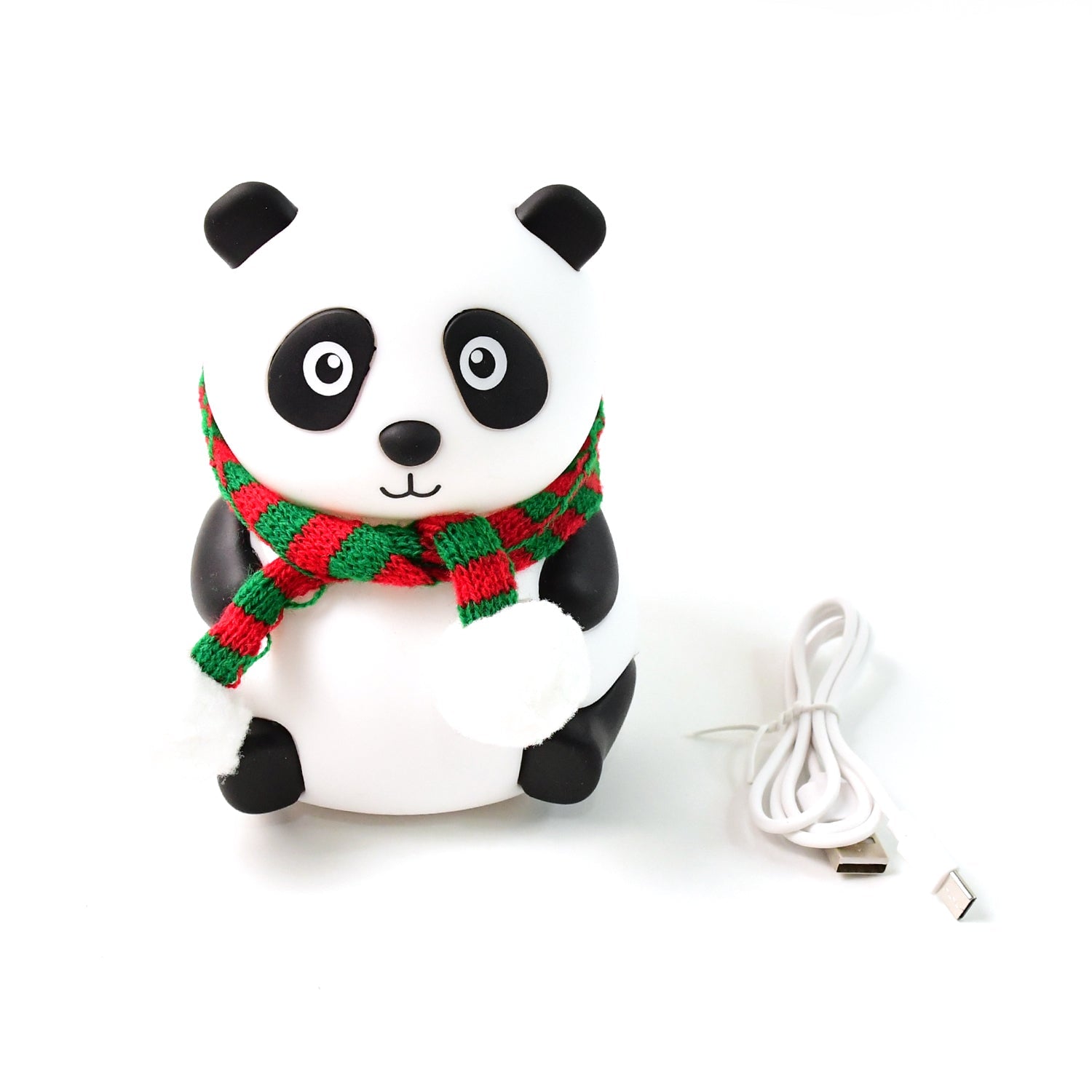 7 Color LED Silicone Panda Lamp