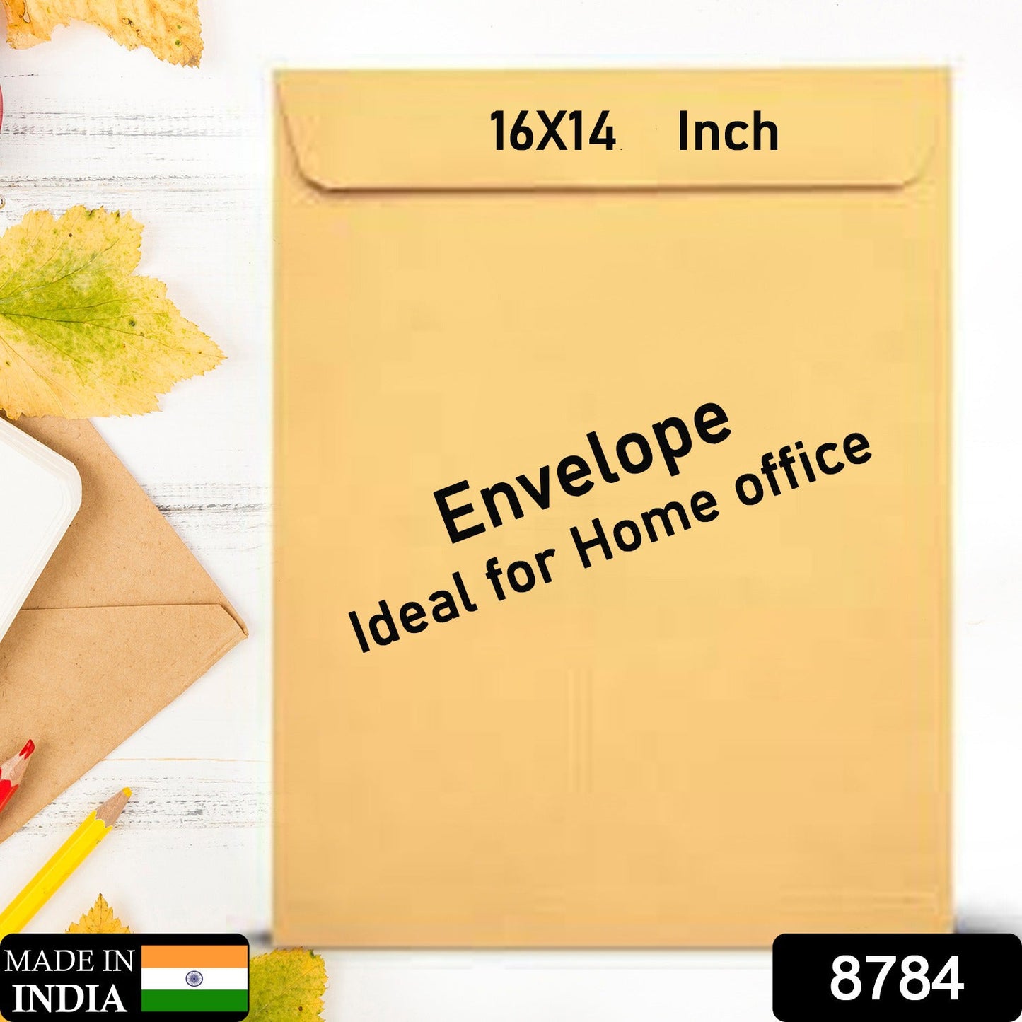 Brown Kraft Envelope for Invitations & Office Use (Mix Size / 1 Pc)