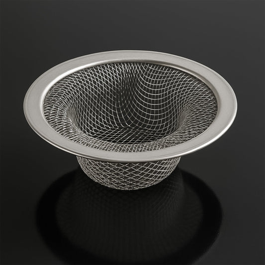 Stainless Steel Kitchen Sink Strainer (2 Pc Set)