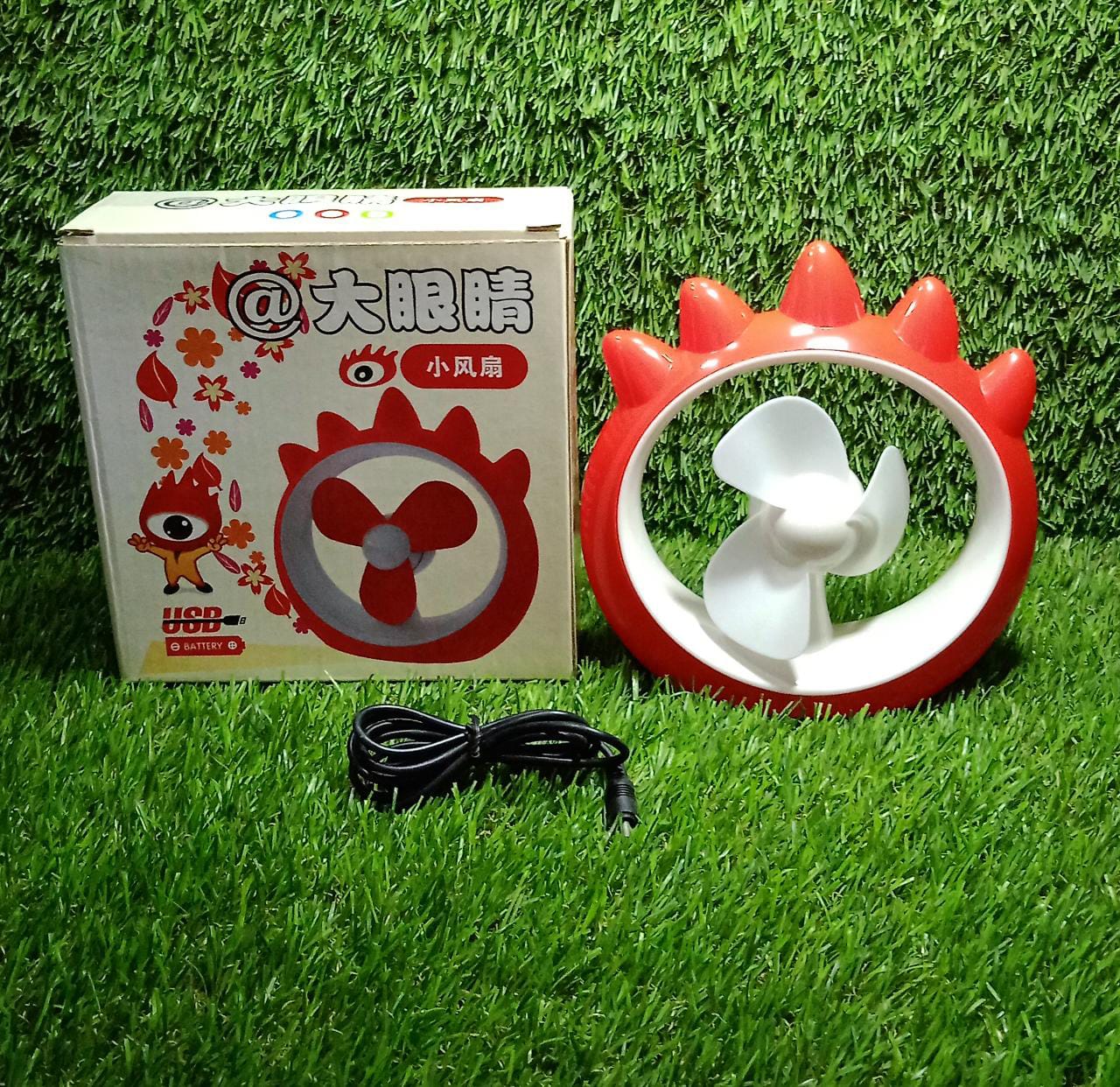 Mini Desktop Fan – Rechargeable USB Cooling Fan for Home, Office & Car (Battery Not Included)