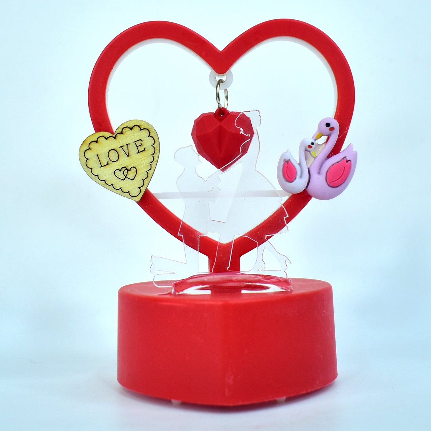 Heart-Shaped Love Sculpture