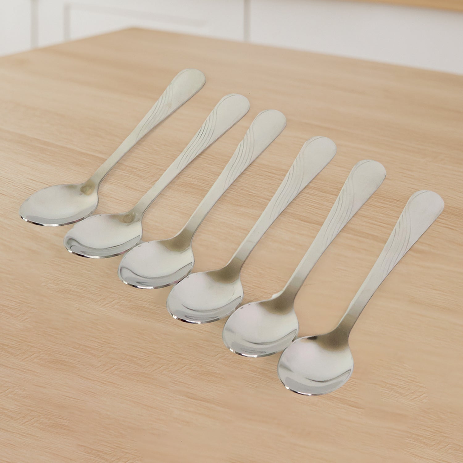 Sleek Design Stainless Steel Dining Spoons