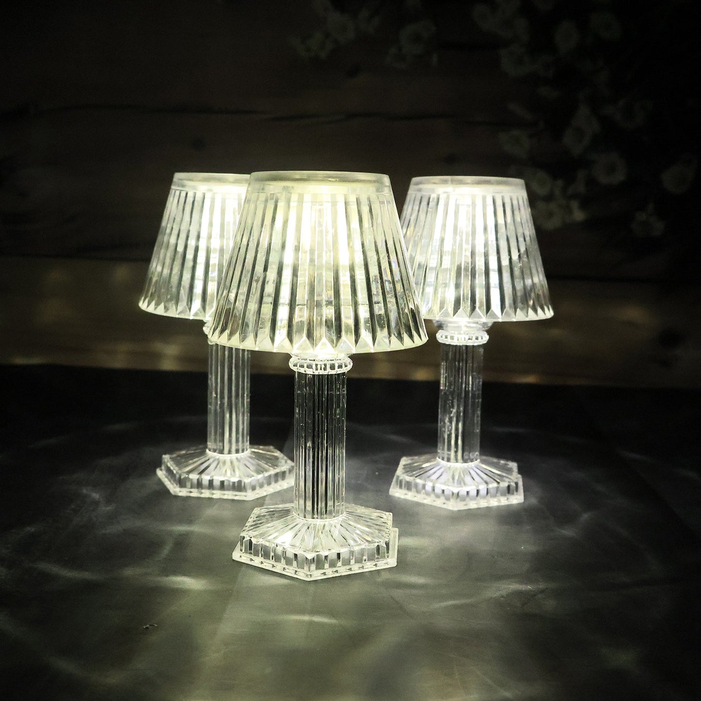 Crystal LED Table Lamp