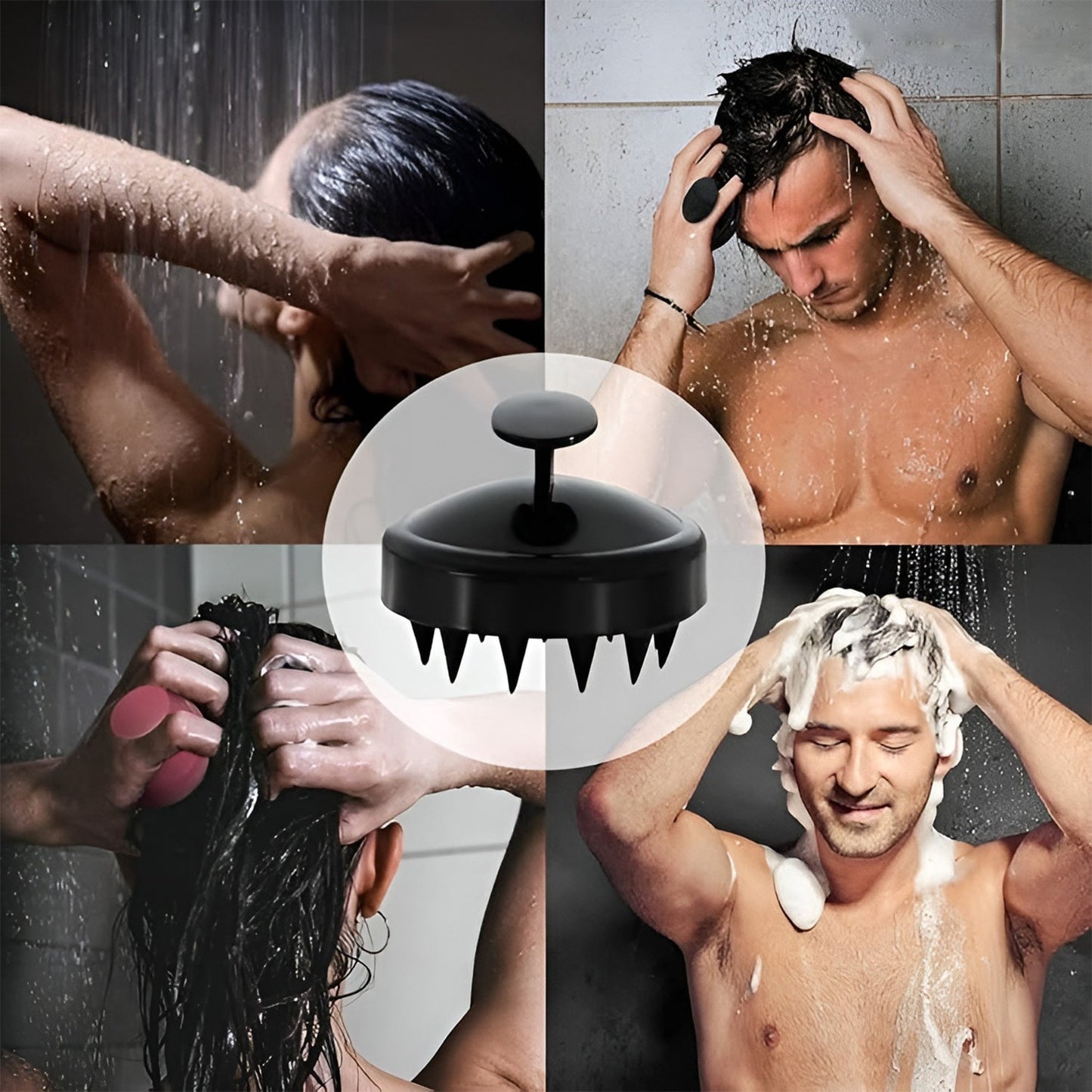 Scalp Massager Shampoo Brush (1 Pc)