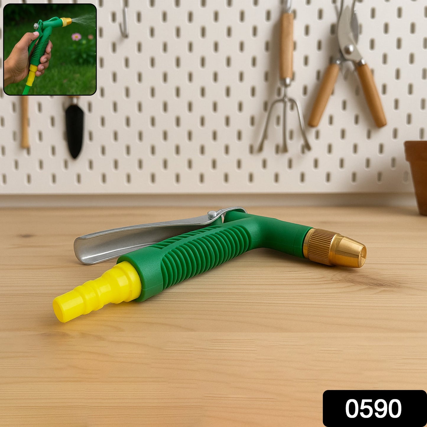 Durable Hose Nozzle Water Lever Spray Gun