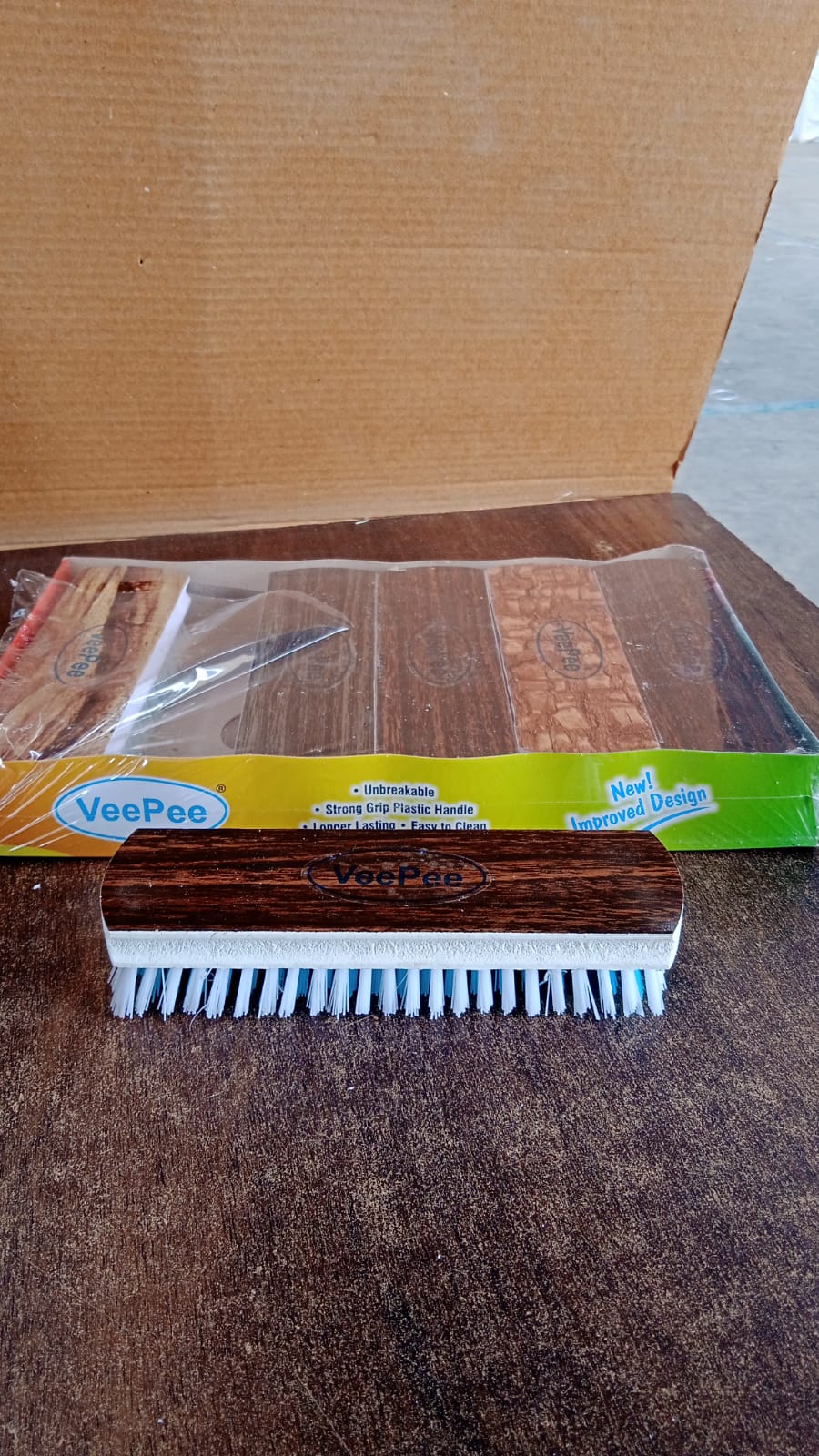 VeePee 6-Piece Cloth Washing and Cleaning Scrub Brush Set