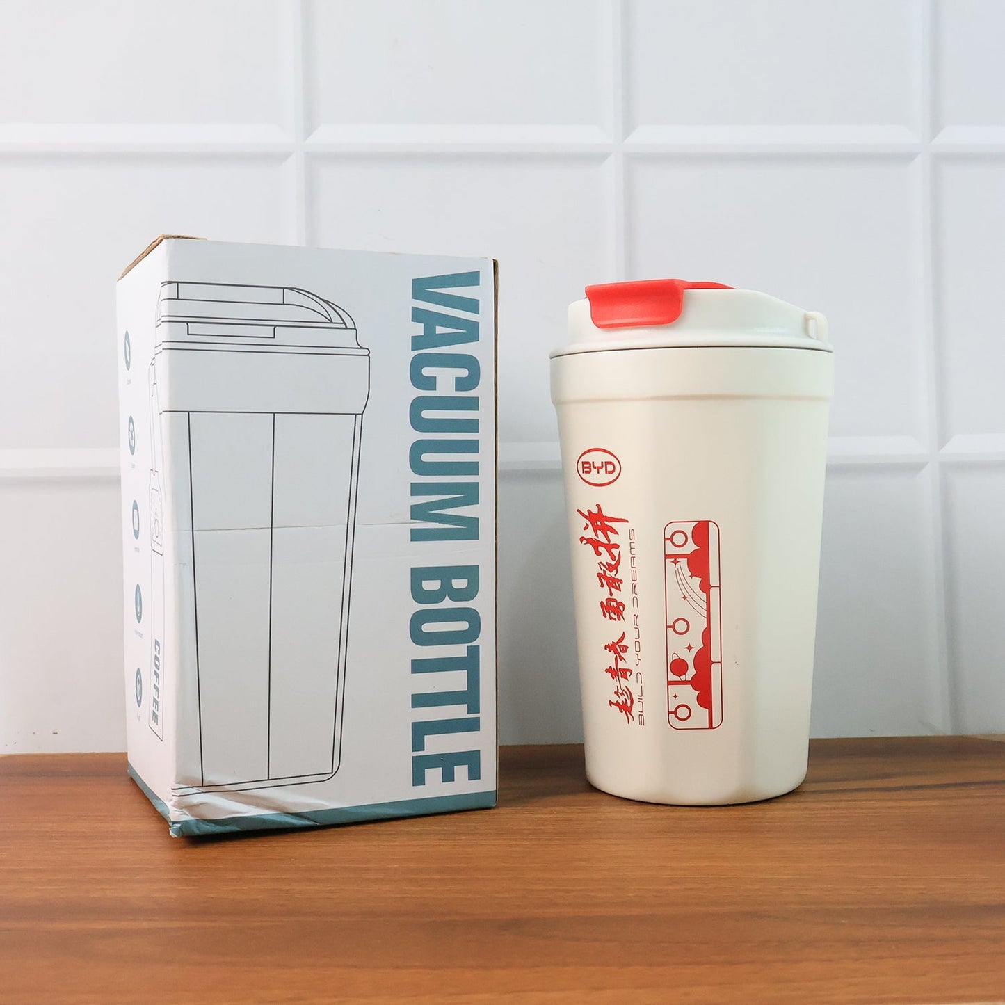 Premium Vacuum Insulated Coffee bottle 500ml Approx, Tumbler (1 Pc)